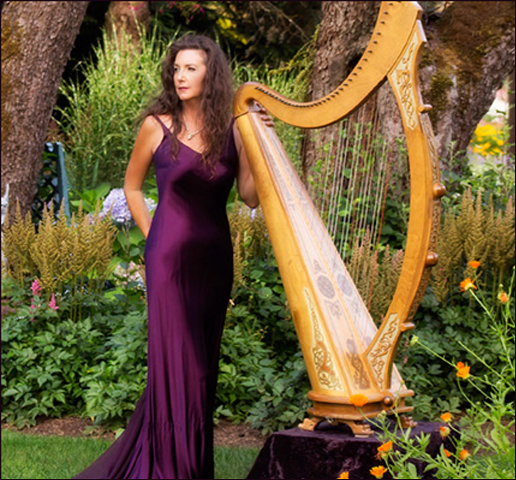 Vancouver Wedding Harpist Lori Pappajohn